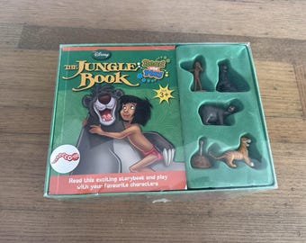 Set di gioco e lettura Disney Il Libro della Giungla 2008 - Raro