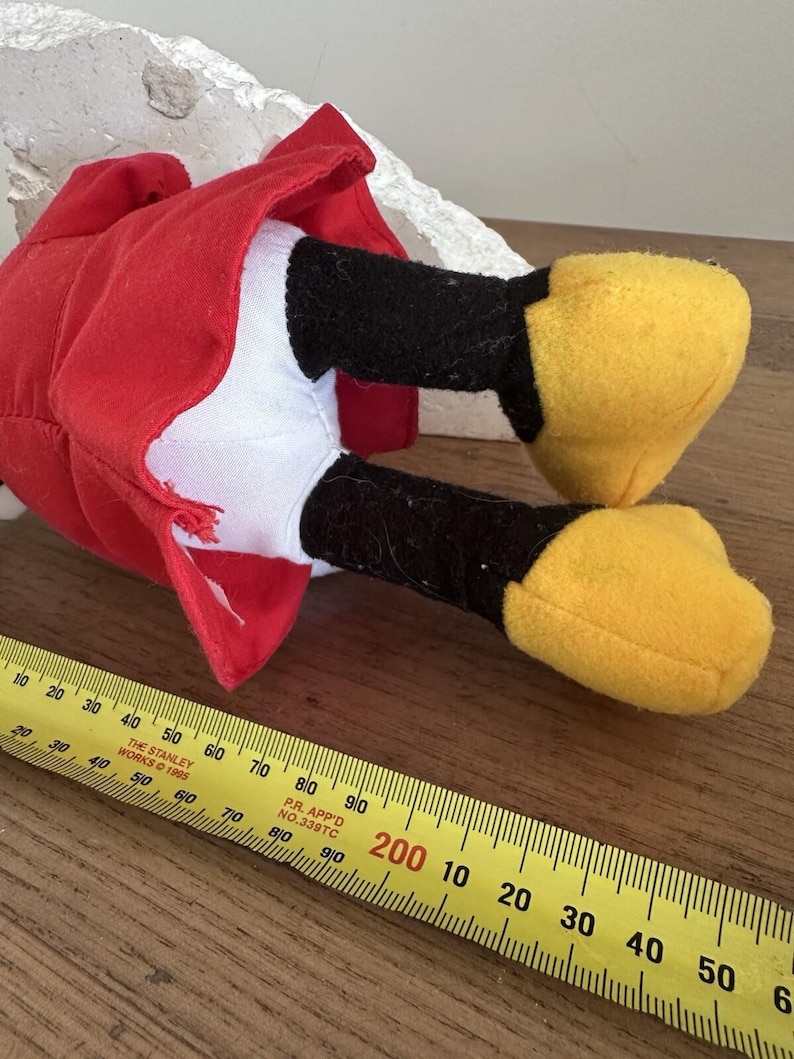 Disney's Minnie Mouse soft plush toys with hard plastic head Vintage image 5