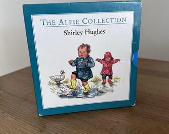 La collezione Alfie di Shirley Hughes - Cofanetto di 4 libri con copertina rigida