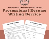 Professional Resume Writing Service | ATS-Optimized CV | Custom Resume | PDF Delivery | Any Industry | Fast Turnaround