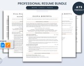 Corporate Director Resume Template | Board Member CV (Word, Google Docs, Pages)