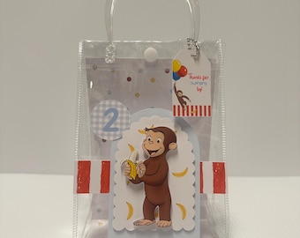 Curious George Party Favor Bags | Personalized Goodie Bags