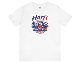 Haiti FIFA World Cup Crest T-Shirt | 509 Flag Numbers Soccer Tee