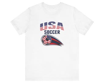 USA Soccer American Flag T-Shirt