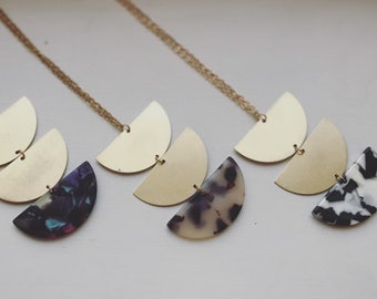 Half-moon necklace