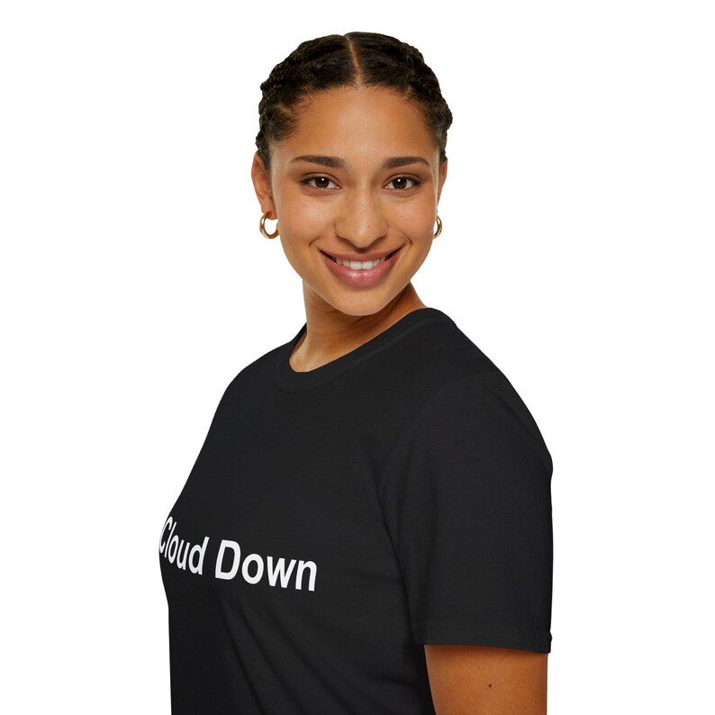 Cloud Down: Funny Coding Tee image 11