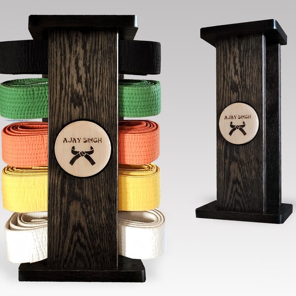 Jiu Jitsu Belt Display Etsy