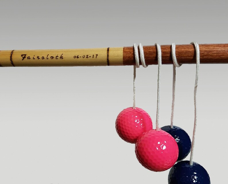 Wooden Ladder Ball Game Sets Wedding Game Family Reunion Etsy