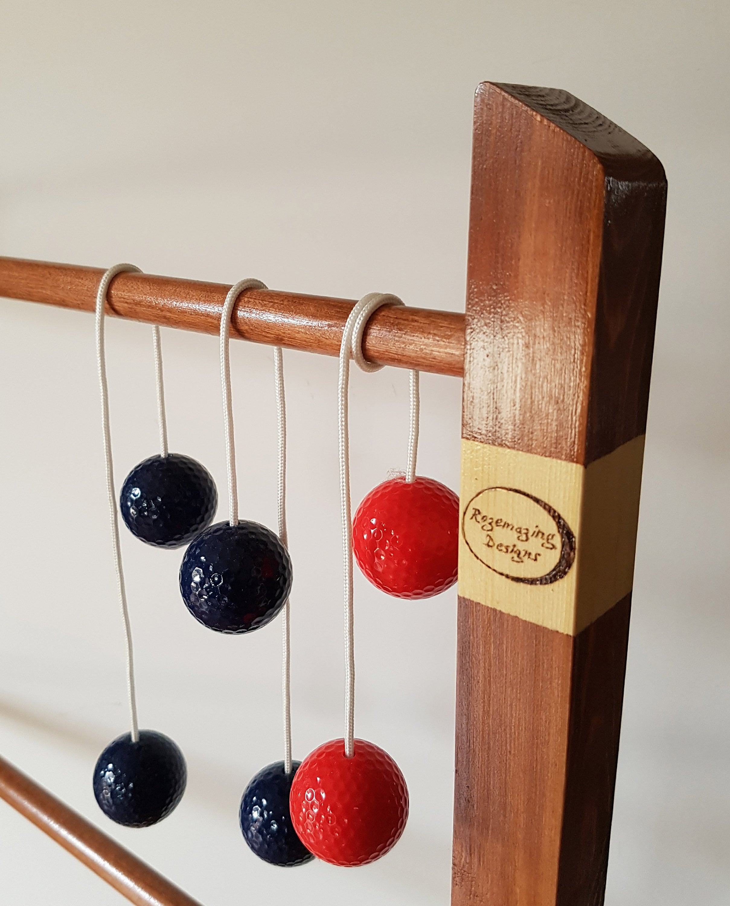 Wooden Ladder Ball Game Sets Wedding Game Family Reunion Etsy