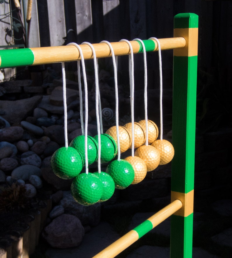 Ladder Ball Bola Ball Sets Custom colors for Weddings or Sports teams. With or without Logos & Monograms Ladders not included image 9