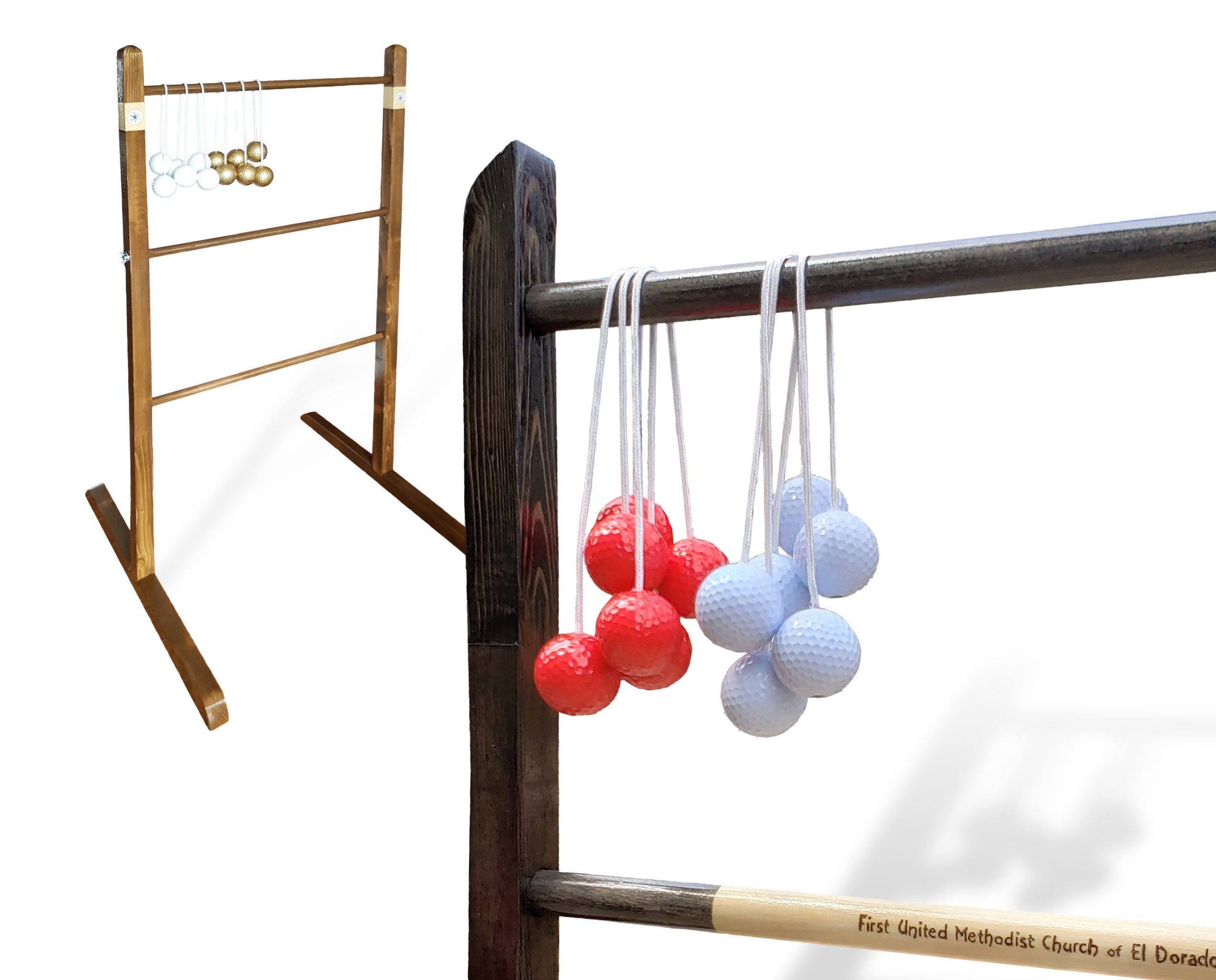 Wooden Ladder Ball Sets for Outdoor Weddings Picnics Family Etsy