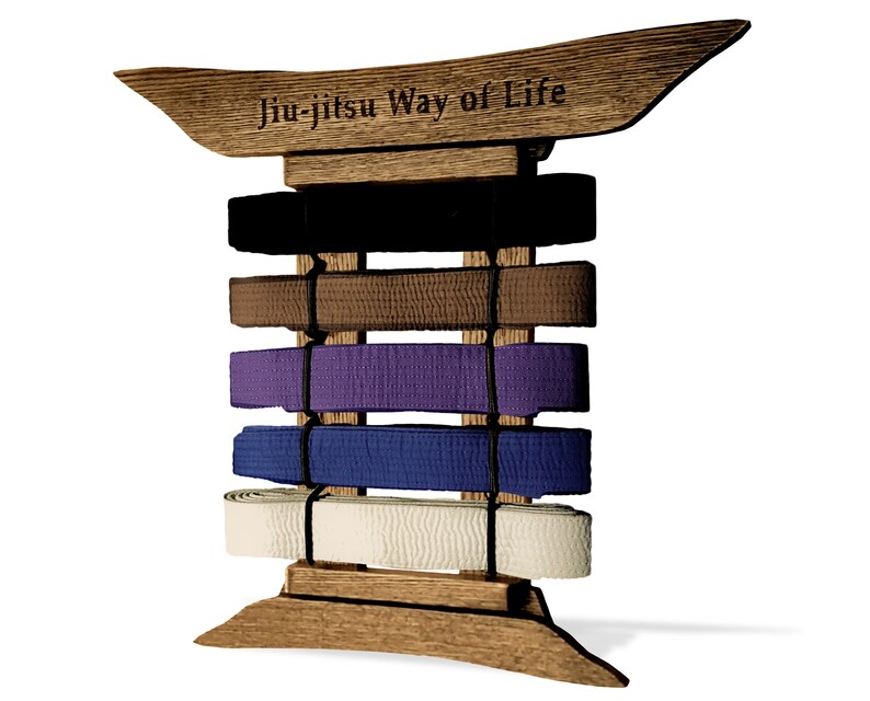 Karate Belt Displays Personalized Taekwondo Jujitsu Martial Etsy