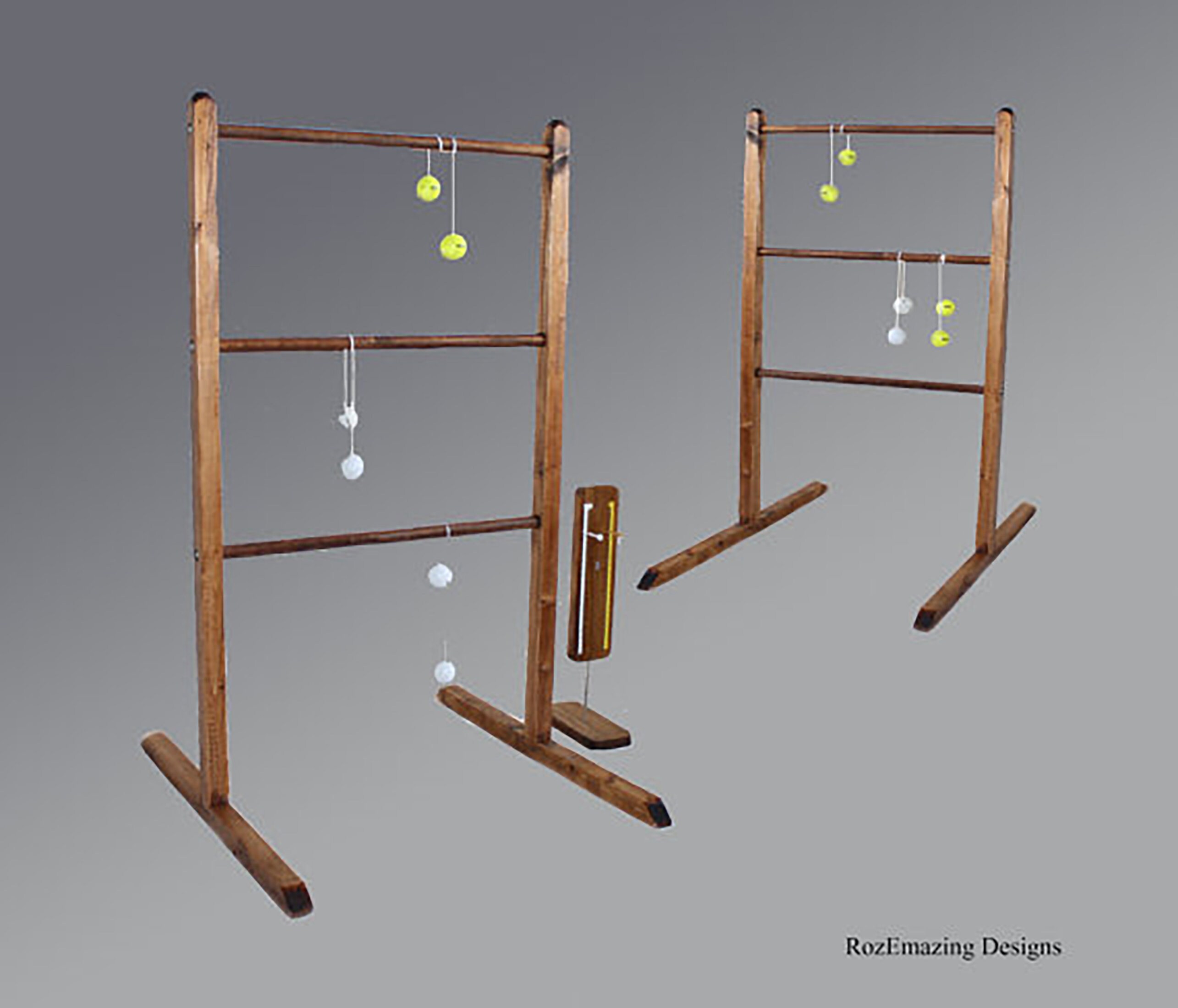 Wooden Ladder Ball Sets for Outdoor Weddings Picnics Family Etsy