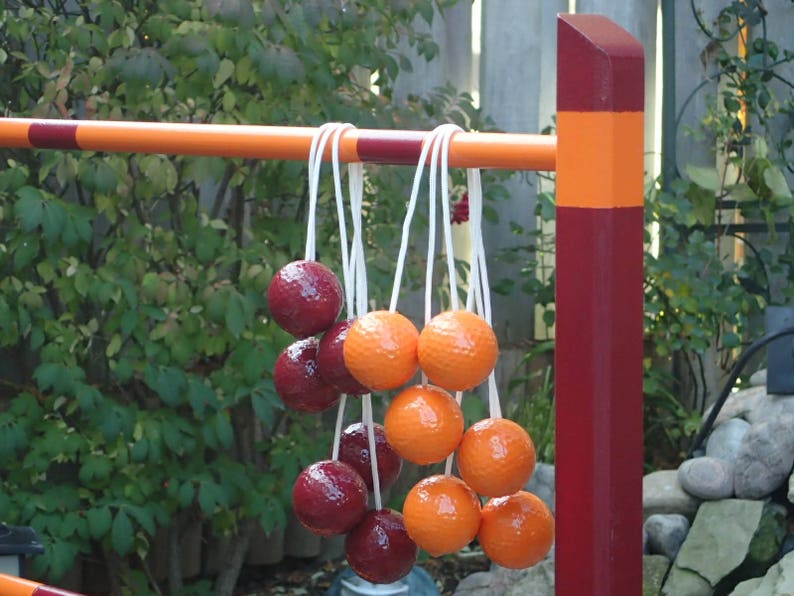 Ladder Ball Bola Ball Sets Custom colors for Weddings or Sports teams. With or without Logos & Monograms Ladders not included image 10