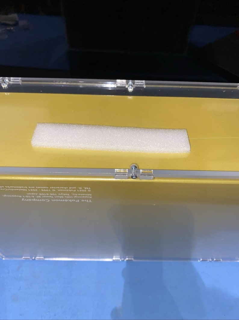 25th Anniversary Pikachu Card - Mint Sealed Acrylic Box - Collectible PSA 10 - Pokémon TCG Exclusive image 5