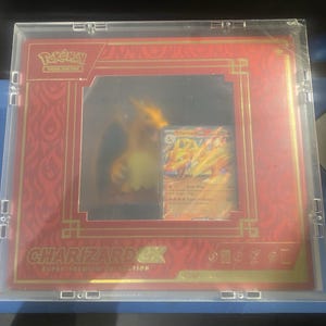 Pokemon Charizard EX Super Premium Collection - Sealed Acrylic Case, PSA 10 - Limited Edition 2025 image 3
