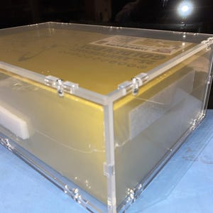 25th Anniversary Pikachu Card - Mint Sealed Acrylic Box - Collectible PSA 10 - Pokémon TCG Exclusive image 3