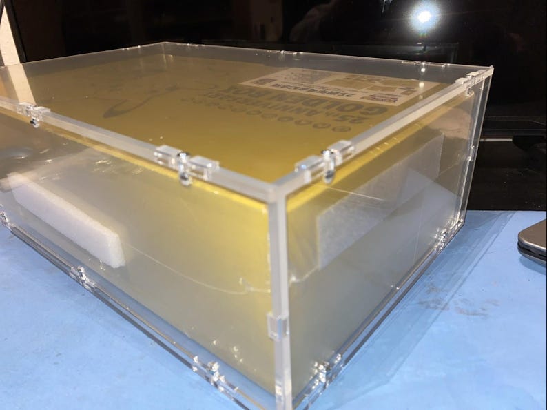 25th Anniversary Pikachu Card - Mint Sealed Acrylic Box - Collectible PSA 10 - Pokémon TCG Exclusive image 3