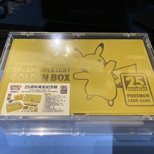 25th Anniversary Pikachu Card - Mint Sealed Acrylic Box - Collectible PSA 10 - Pokémon TCG Exclusive image 1