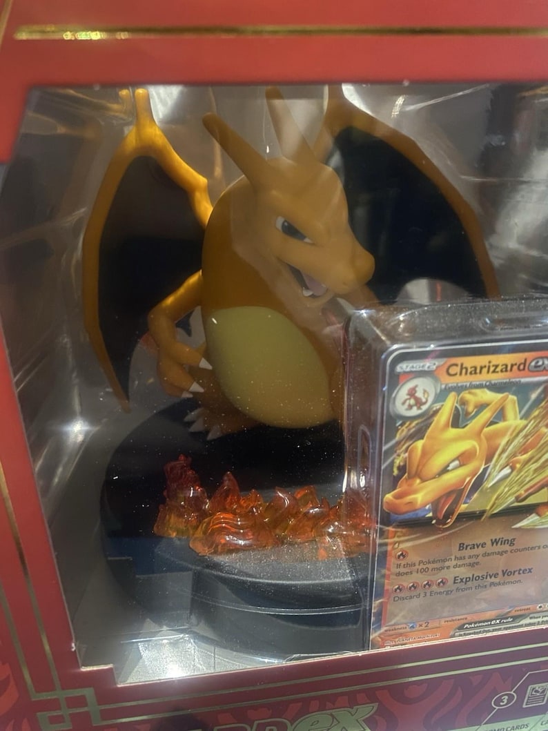 Pokemon Charizard EX Super Premium Collection - Sealed Acrylic Case, PSA 10 - Limited Edition 2025 image 6