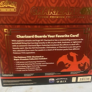 Pokemon Charizard EX Super Premium Collection - Sealed Acrylic Case, PSA 10 - Limited Edition 2025 image 9