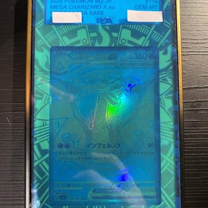 PSA 10 Mega Charizard X ex 116/080 Inferno X M2 Pokemon Card Jp Special Case image 2