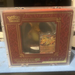 Pokemon Charizard EX Super Premium Collection - Sealed Acrylic Case, PSA 10 - Limited Edition 2025 image 2