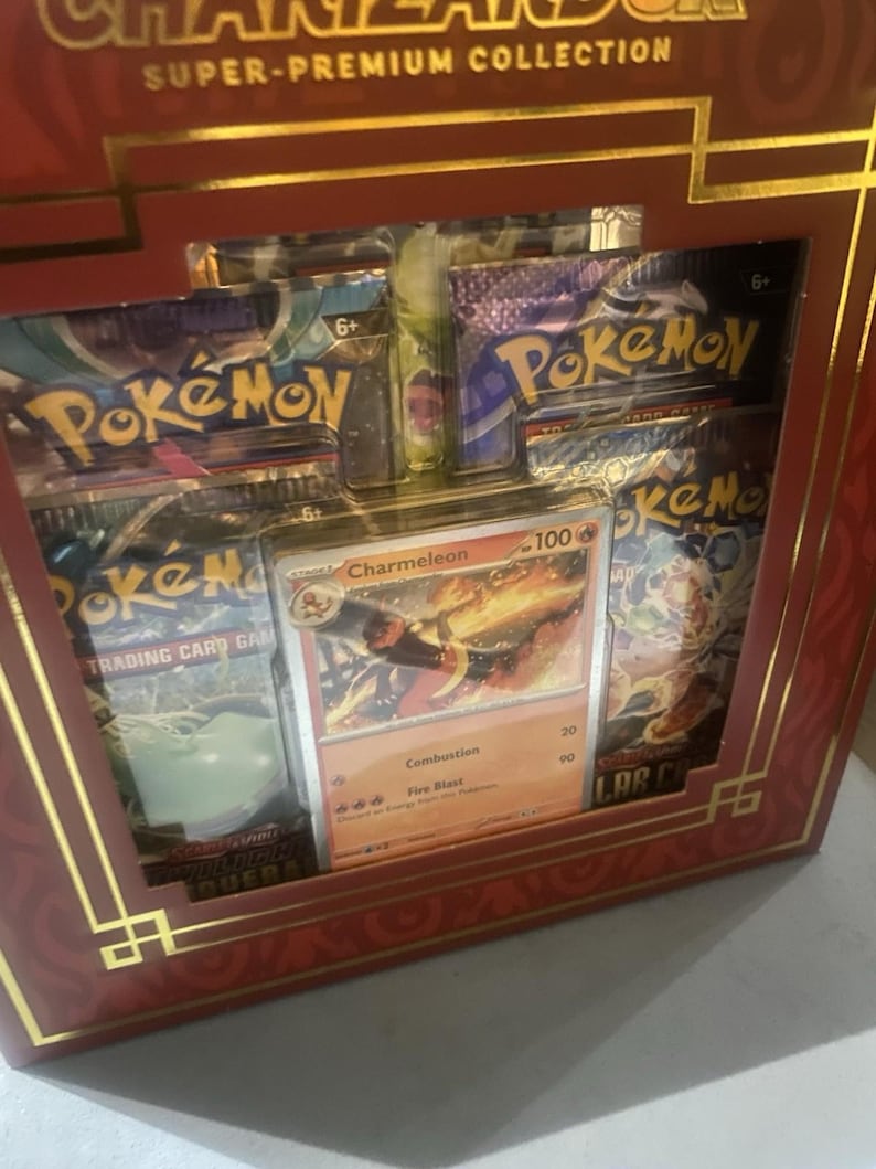 Pokemon Charizard EX Super Premium Collection - Sealed Acrylic Case, PSA 10 - Limited Edition 2025 image 7