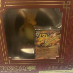 Pokemon Charizard EX Super Premium Collection - Sealed Acrylic Case, PSA 10 - Limited Edition 2025 image 1