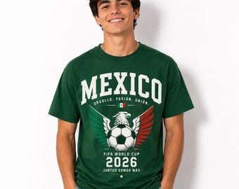 Mexico Soccer Fan Shirt 2026 FIFA World Cup Eagle Graphic Tee