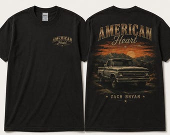 Zach Bryan Burn Truck T-Shirt, Retro Desert Graphic Tee