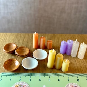Mini wax candles image 9
