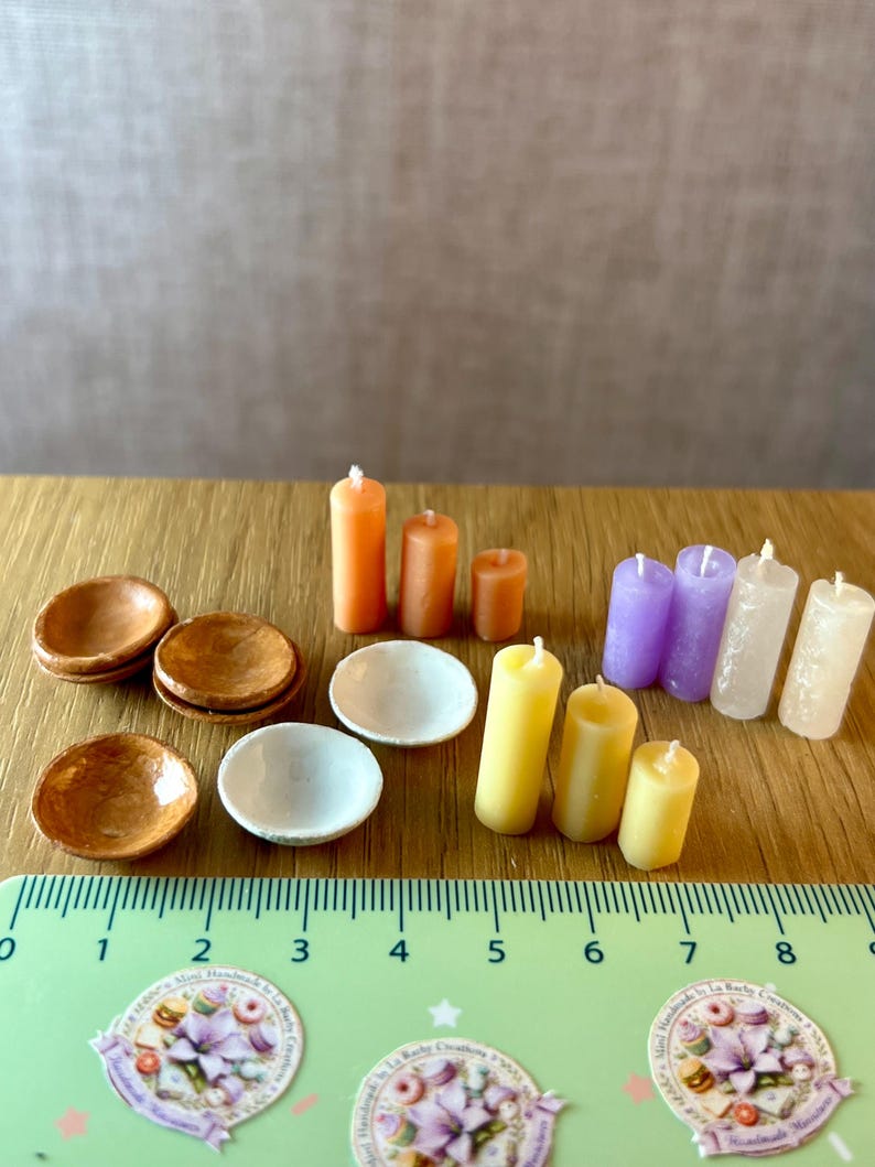 Mini wax candles image 9