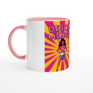 Disco Minge Mug: Utter filth for the ultimate diva. 11oz of pure, rude perfection. Fuel your morning sass with total disrespect.