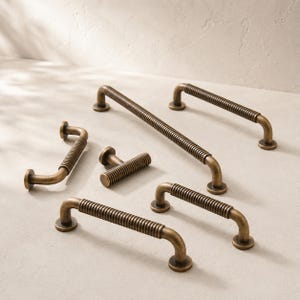 Vintage Cabinet Handles Drawer Pulls, Antique Furniture Hardware, Rustic Kitchen Cabinet Pulls, Farmhouse Cupboard Handles, Dresser Hardware