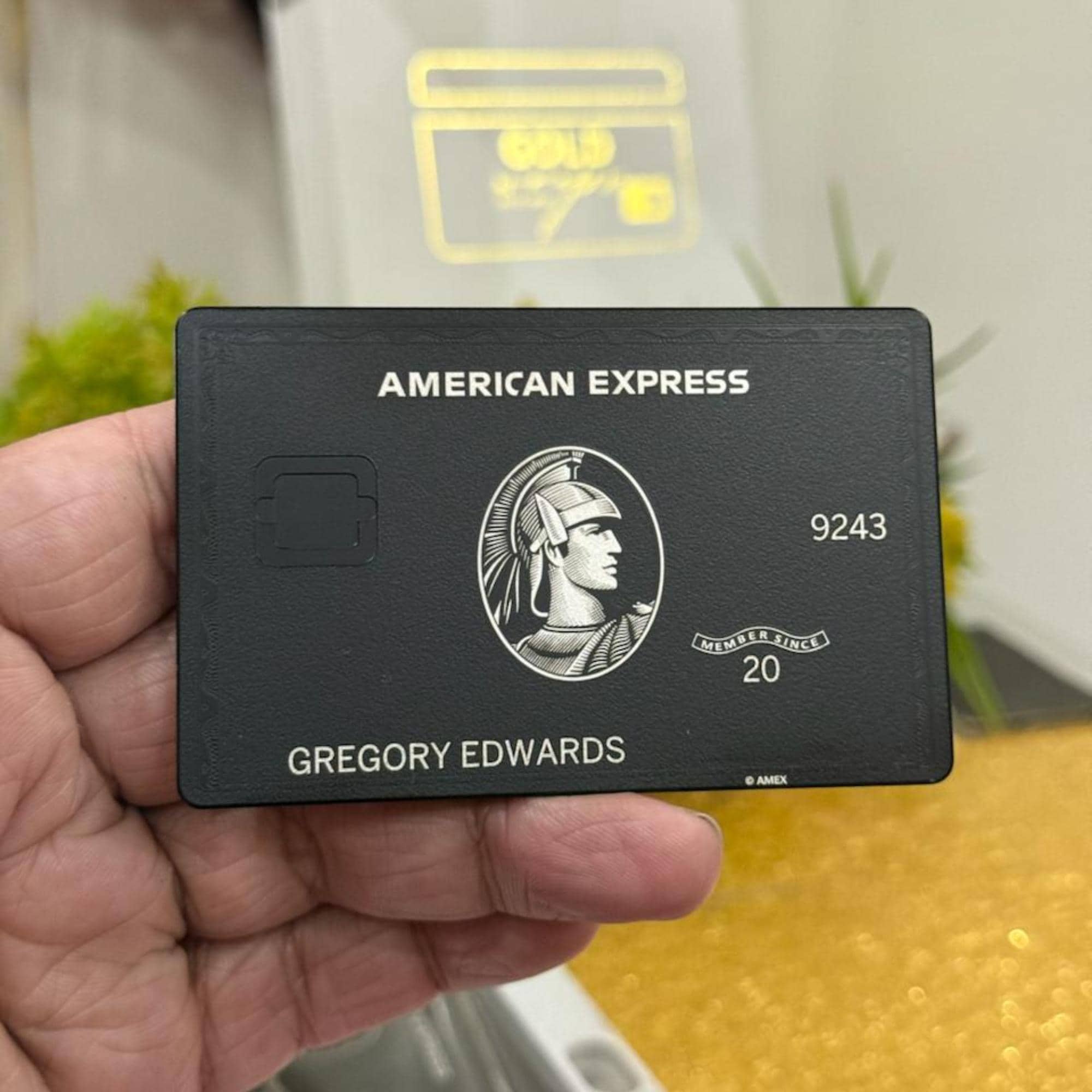 Amex Centurion Card Replica - Etsy Singapore