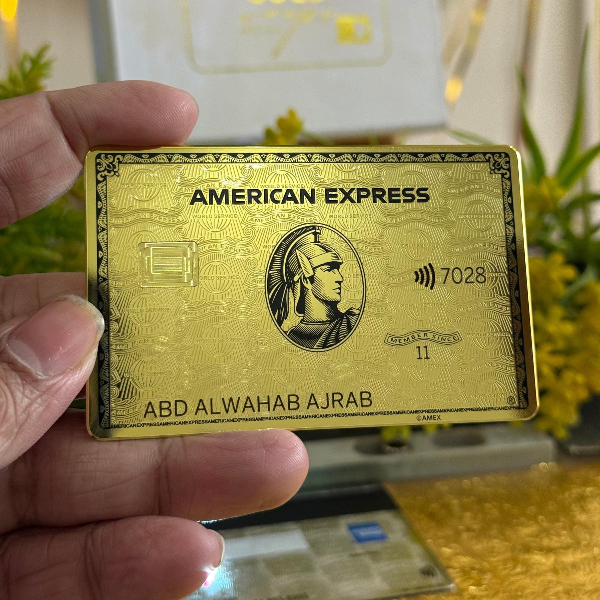 s*a様 【ラスト1枚業界最安値】アメックス　ノベルティ　ゴールド　記念品 American express card gold - Etsy 日本
