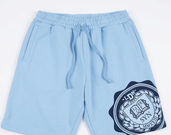 Syna College Shorts Light Blue | Casual Streetwear Summer Fit