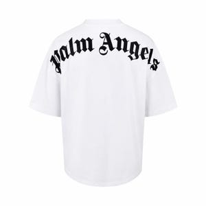 Palm Angels Classic Logo white Shirt | Oversized Streetwear Fashion | unisex Urban Style