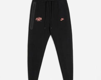 Syna World Black Bronze Tech Fleece Joggers | Men Streetwear Sweatpants | Casual Urban Wear