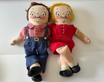 Vintage 1960 Campbell Kids Dolls