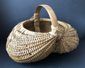 Vintage Basket Buttock Melon Basket