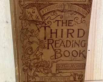 1890 The Davis Readers The Third Reading Book By Eben H. Davis