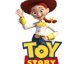 Jessie Toy Story PNG - Cowgirl Zeichentrickfigur (Digitaler Download)