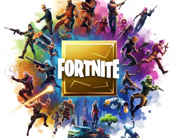 FortXNite Gaming 20 Unzen Skinny Tumbler Wrap, Sublimation PNG digitale Datei, Instant Download
