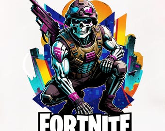 FortXNite Gaming Tumbler Wrap 20 Unzen, Sublimation PNG Digital Download