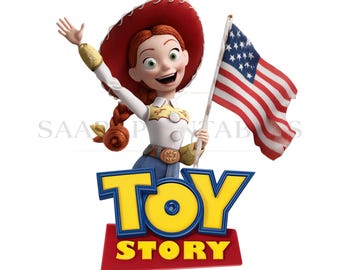 Toy Story PNG, Geburtstag PNG, Charakter Clipart für Shirts, Sublimationssofortdownload, 4. Juli