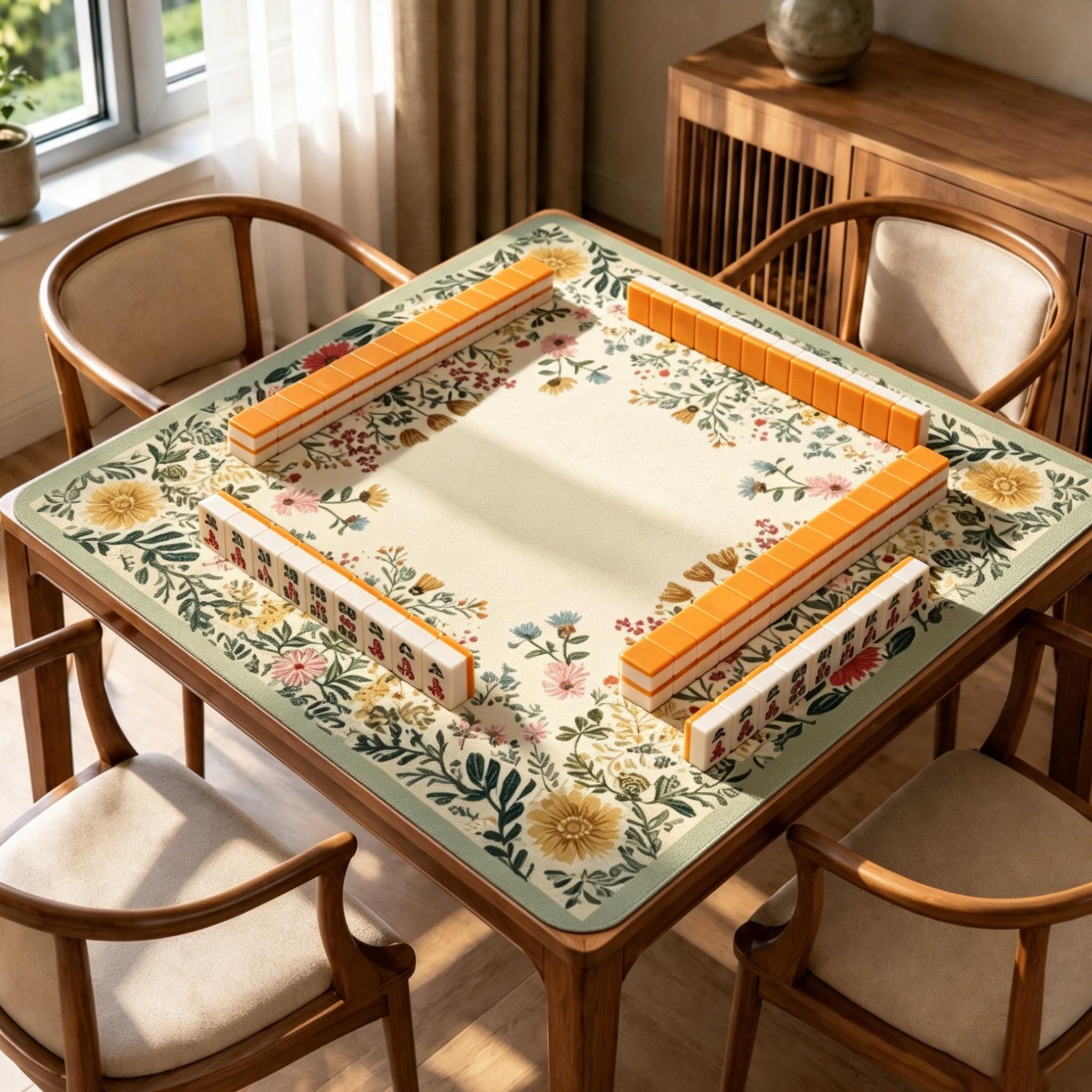 Mahjong 36 X 36 Table Cover - Etsy