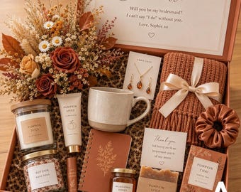 Caja de regalo de lujo para el autocuidado femenino, cesta de regalo de spa cuidadosamente seleccionada, set de mimos acogedor, regalo de cumpleaños y agradecimiento para mujeres.