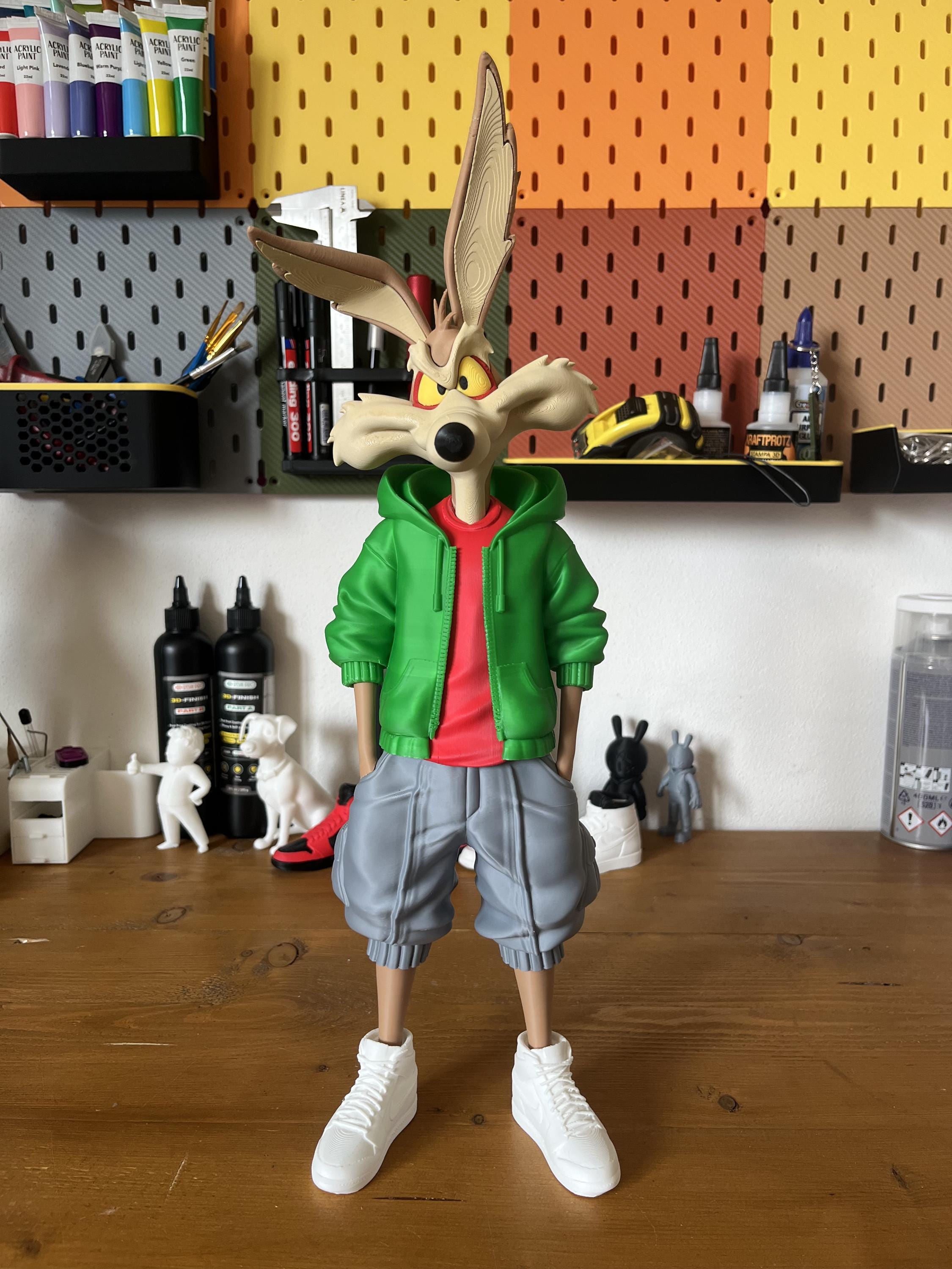 Wile coyote figurine - Etsy 日本
